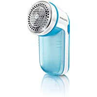 Philips GC026-00 - Quitapelusas eléctrico adecuado para todas las prendas- con orificios de 3 tamaños en la rejilla para…